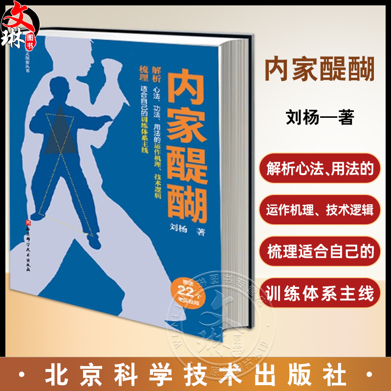 功夫探索丛书 内家醍醐 解析心法 功法 用法的运作机理 技术逻辑 梳理适合自己的训练体系主线 刘杨 内家拳的正确打开方式