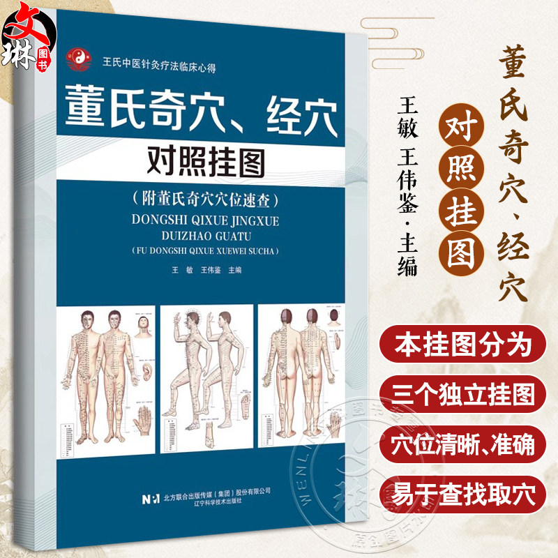 董氏董氏奇穴经穴对照挂图