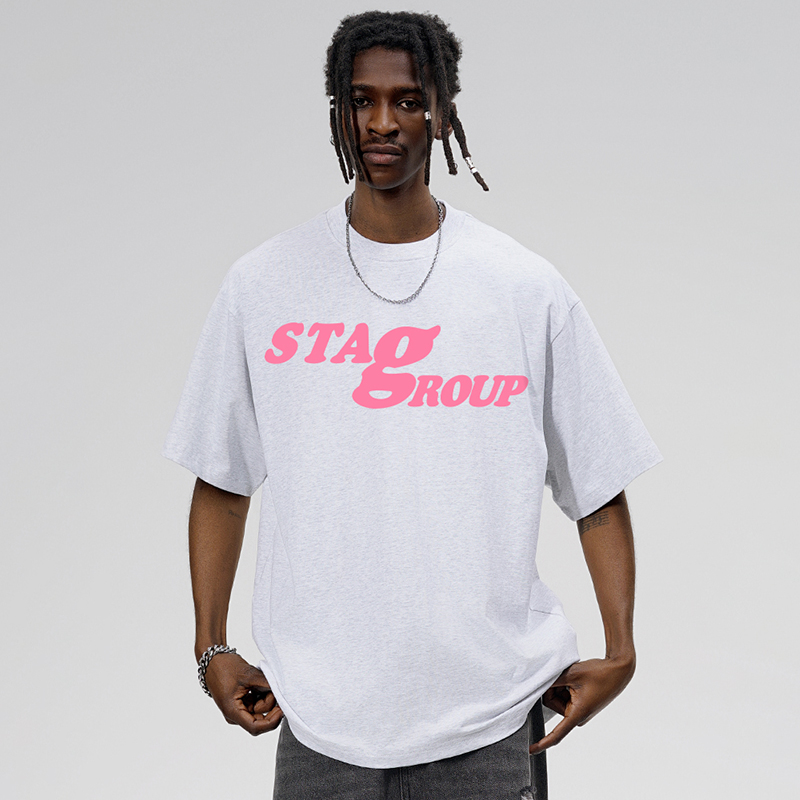 STA原创绕G排版重磅纯棉短袖T恤