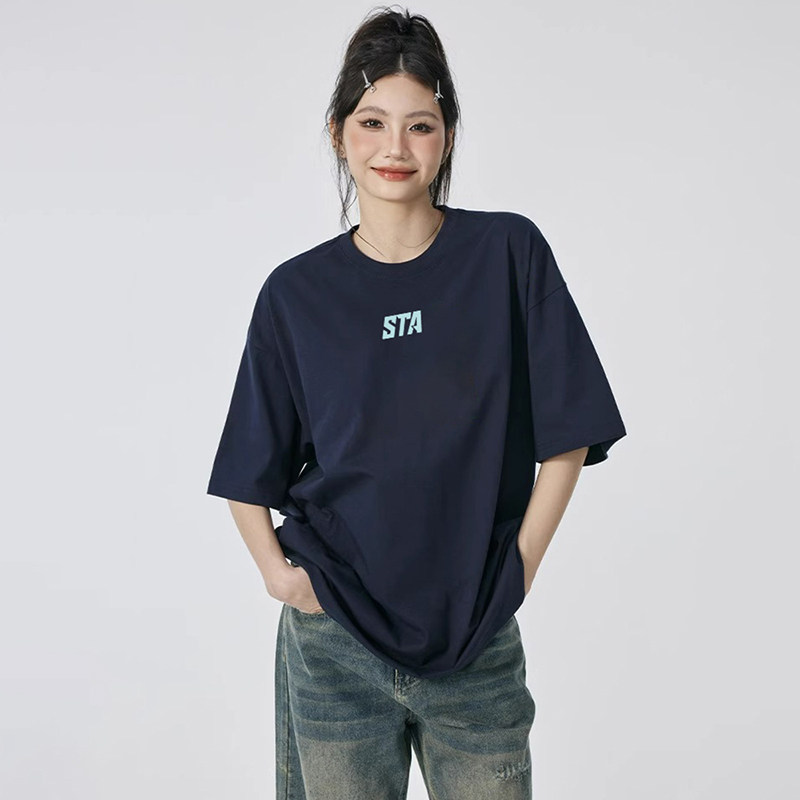 STA重磅纯棉短袖T恤男士女生