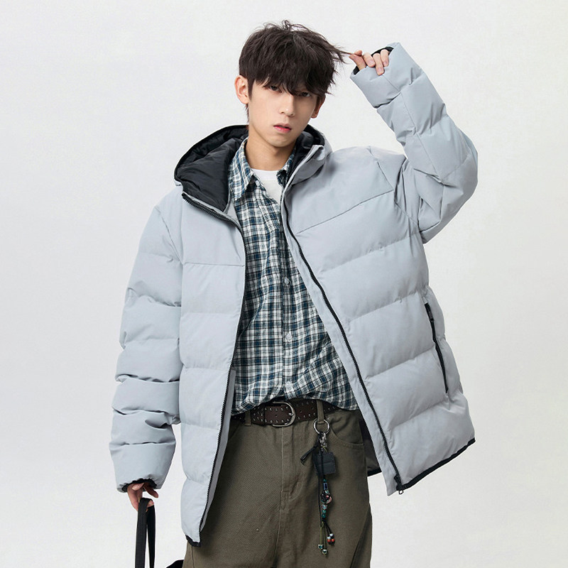 STA冬季新款2025连帽棉服男款加厚保暖潮牌棉袄防寒休闲百搭外套