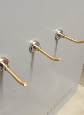 厨房磁铁挂钩门后强力挂钥匙免打孔吸铁石钕铁冰箱侧面吸盘磁吸钩