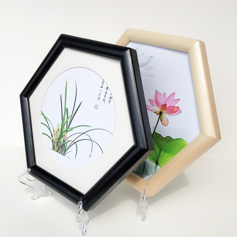 solid wood Simplicity Hexagon Six corners Photo frame Polygon enterprise Culture Photo wall Hive Frame Wall hanging Decorative paintingin the Home accessories , Frame/Frames  category - from Buy2taobao.com to provide professional Taobao agent buy service