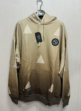 李宁卫衣秋冬男女同款LNG系列休闲宽松套头连帽保暖卫衣FCAD001