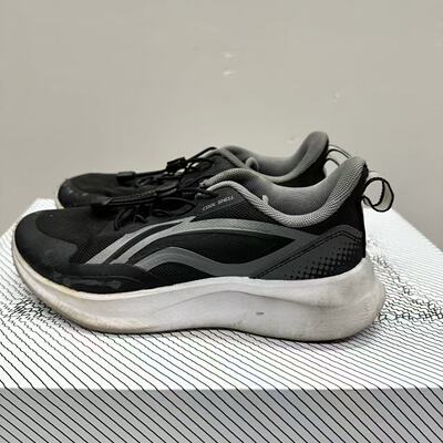 李宁男童鞋透气休闲鞋