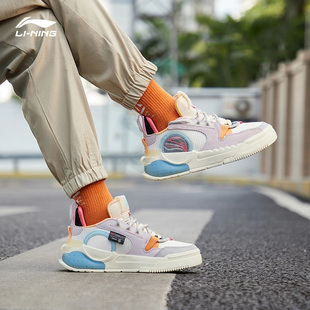 新款 时尚 李宁LINING冬季 女鞋 启源AGCR232 运动休闲鞋 低帮肖战同款