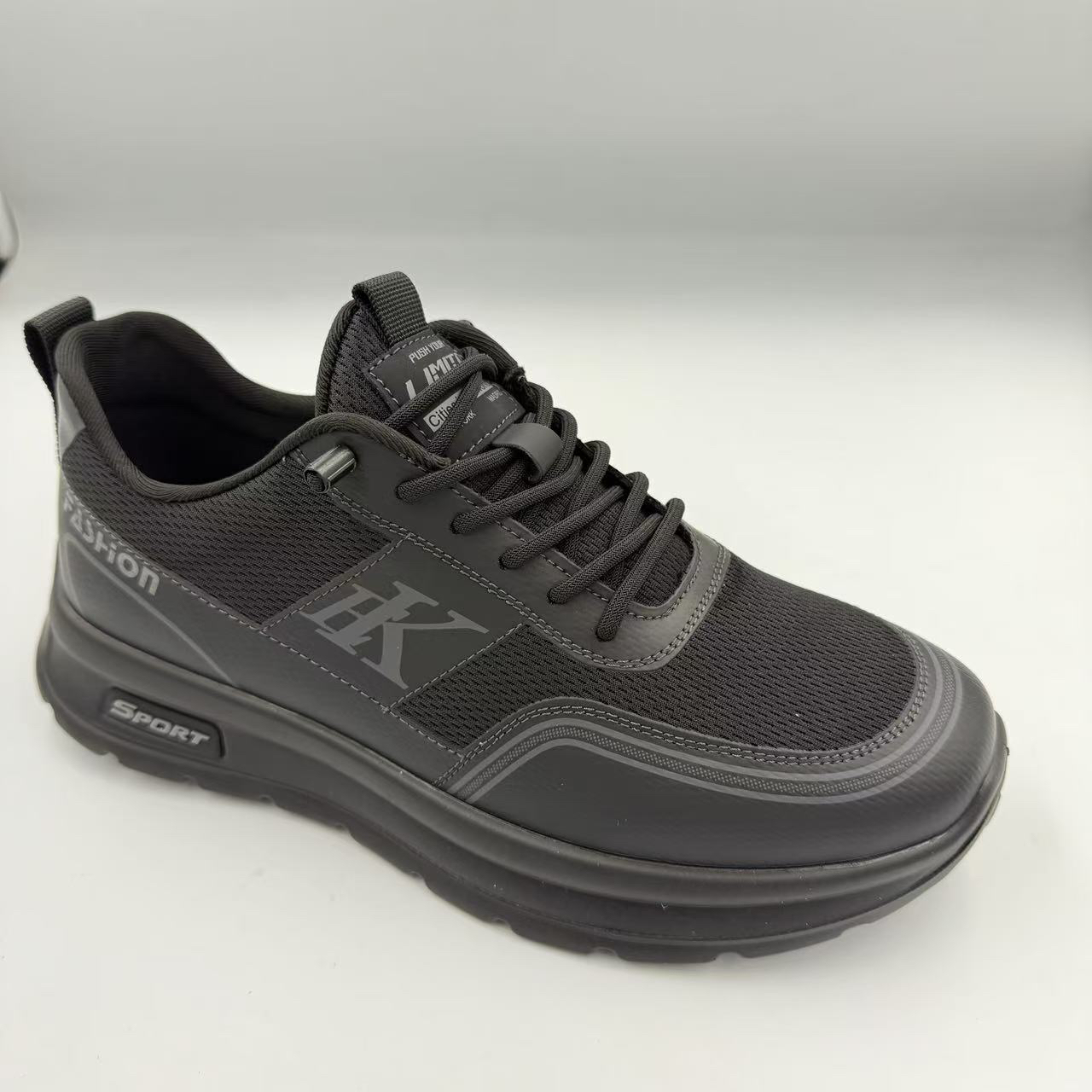 外贸休闲男鞋软底缓震舒适跑步鞋男2025新款运动鞋轻便通勤男单鞋