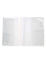 Two Hobo-style inner core PVC protective covers, A5A6 fixed page book covers, one daily diary transparent book cover thumbnail 5