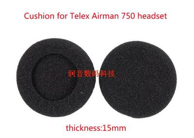 航空耳机Telex Airman 750 headset海棉套Airman 760 850耳棉套