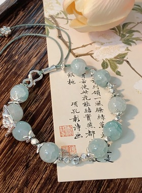 小众设计感陶瓷串珠手串女清冷感