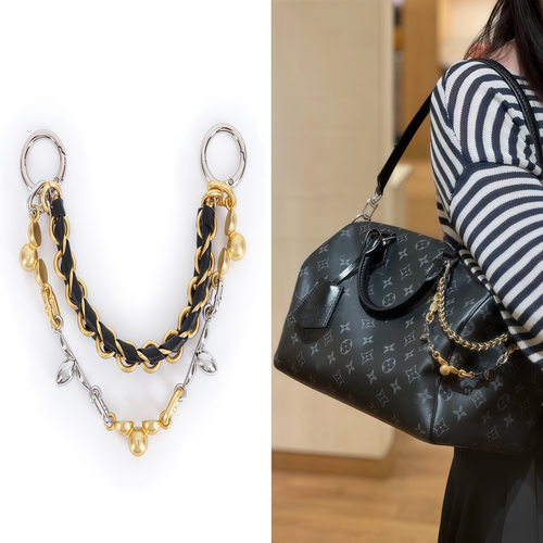 lvkeepall35链子四叶草挂饰配件