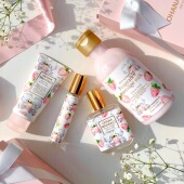 MAHAALO限定初恋白草莓味保湿 现货 日本OHANA 护手霜淡香水身体乳