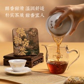 合和昌普洱茶熟茶茶叶云南布朗2023年陈韵方茶36g茶砖红砖替代品