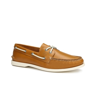 cecrose斯科乐头层真牛皮手工缝制乐福潮豆豆懒人舒适透气帆船鞋