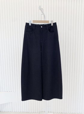 现货VIN同源浮雕提花牛仔 垂软舒弹莱赛尔棉 窄腰小香蕉裤