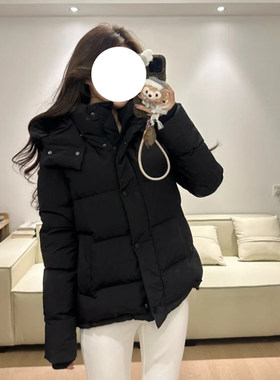 现货Lulu同源女士鹅绒羽绒外套羽绒服防风 拒水