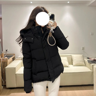 现货Lulu同源女士鹅绒羽绒外套羽绒服防风 拒水