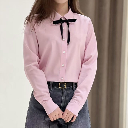 现货ICIC小禾女装2026新款精纺长袖衬衫