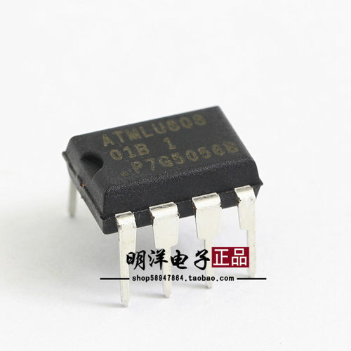 24C01B AMTLU808  01B 原装进口 DIP/直插  存储器芯片 AT24C01