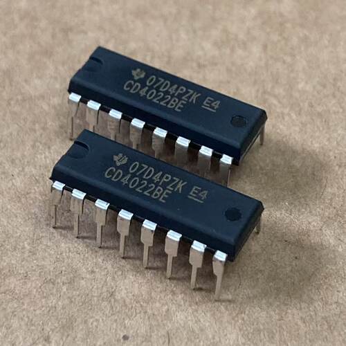 CD4022BE 全新原装进口 TI 德州 直插 CD4022 二进制计数器