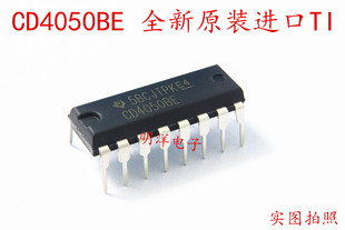 CD4050BE 全新/原装TI 六相缓冲器/变换器 逻辑IC CD4050