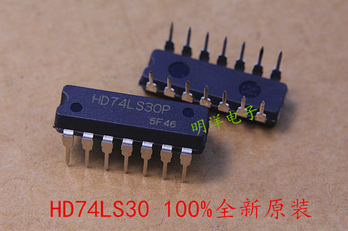 HD74LS30P  日立  DIP-14 与非门 8输入  全新原装