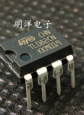 TL082CN  运算放大器  原装/ST TL082 全新进口 ST(意法半导体)