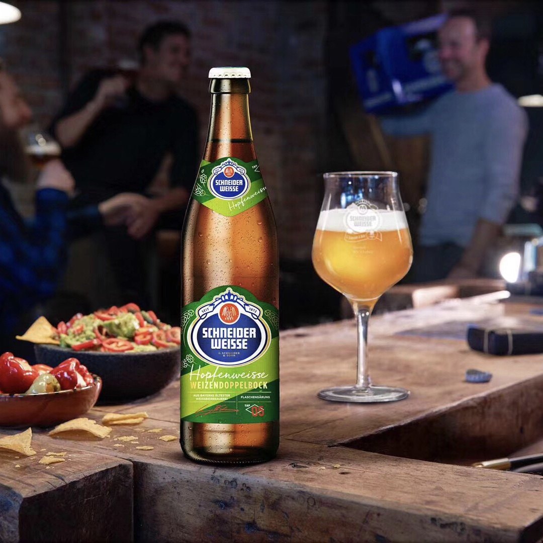 惠同学 德国进口 施纳德5号 多花小麦啤酒500ml