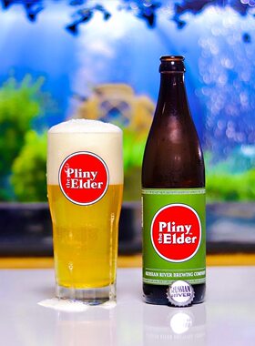 惠同学 俄罗斯河老普林尼双倍IPA 510ml*1瓶 精酿啤酒 美国进口