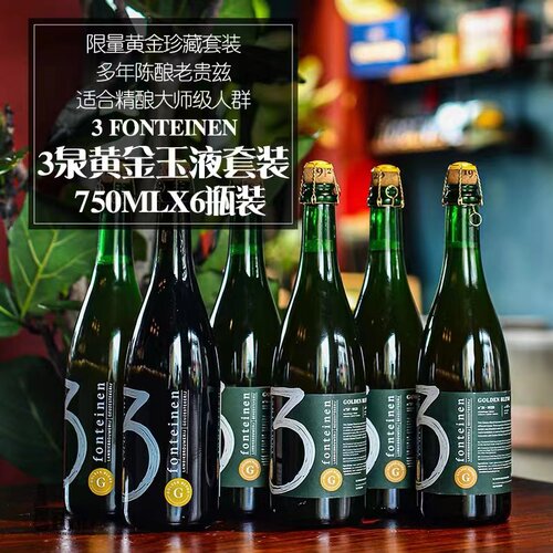 惠同学三泉黄金玉液套装啤酒3