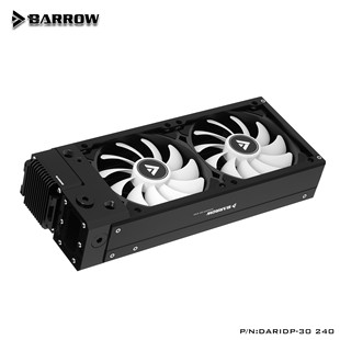 ITX机箱集成方案 240 DARIDP 水冷排 散热器 泵排一体式 Barrow