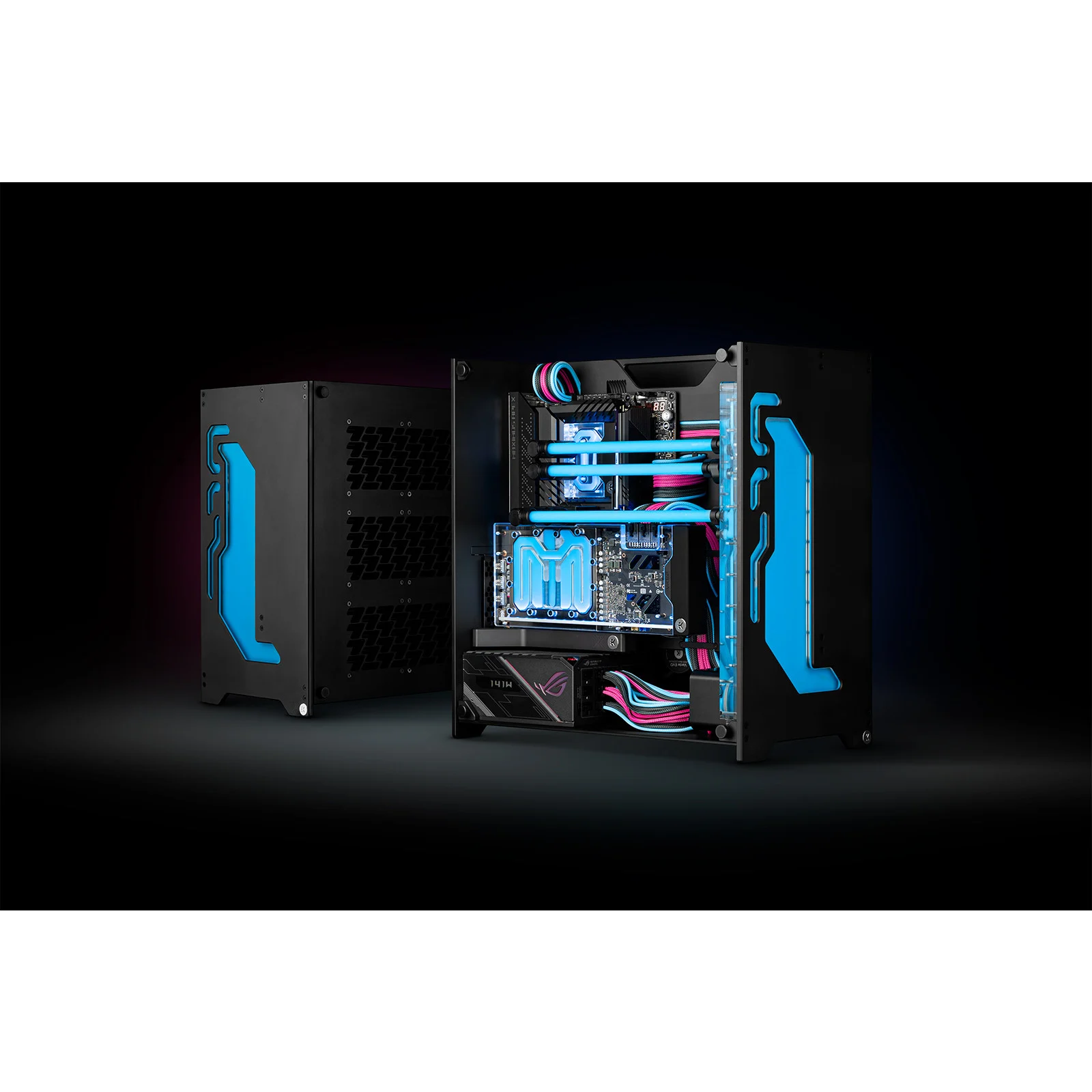 EKWB水道板机箱带D5泵盔甲