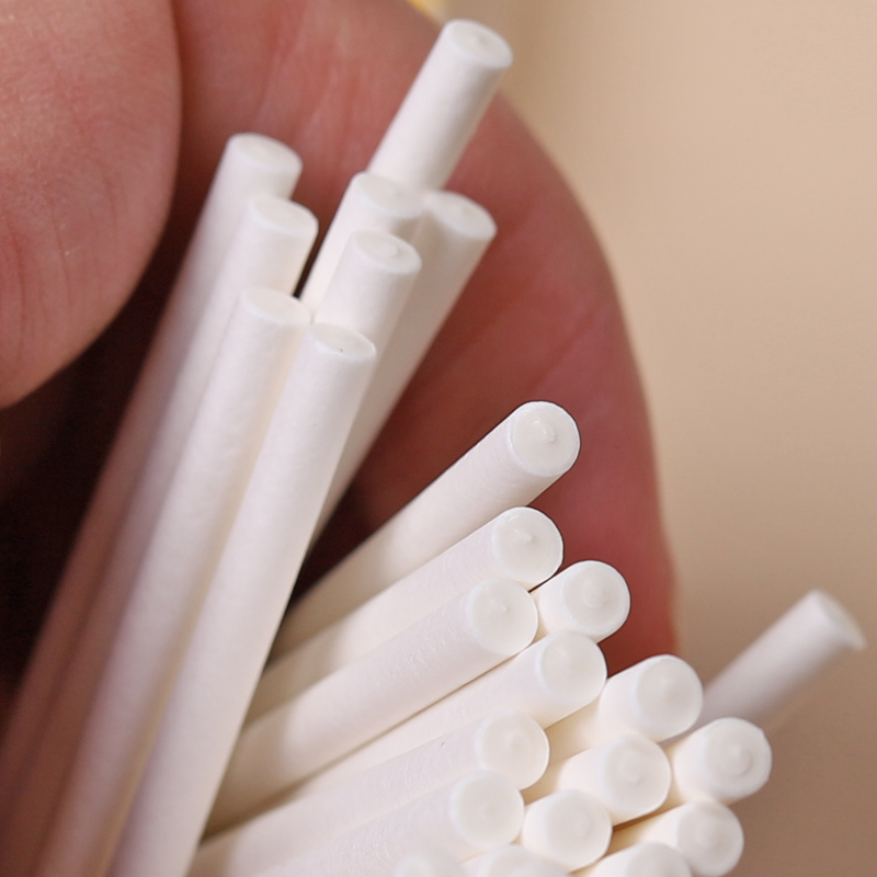 纯手工棒棒糖安全纸棒10CM棒子纸棍儿童奶酪棒梨膏蛋糕棒棒糖棒子