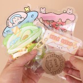 可爱卡通太空兔奶茶小猫DIY零食糖果饼干曲奇包装 袋礼物小饰品袋