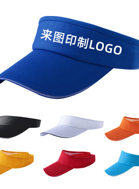 夏奶茶店餐饮店空顶帽定制工作帽子鸭舌帽广告帽刺绣帽LOGO印字图