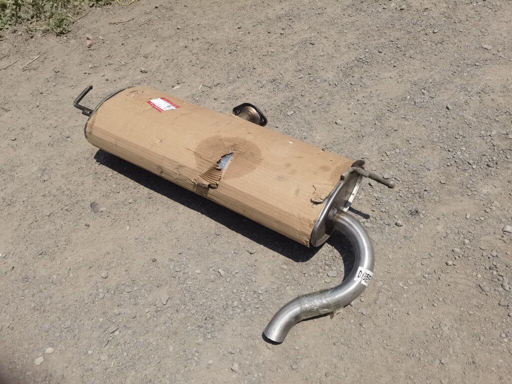 适用于东南DX3排气管后节后段消音器尾段排气筒1.5T消音器中段