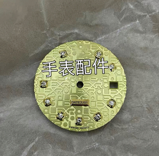 手表配件8200 2824 2836 2846机芯表盘 表盘单历28mm 日志表盘