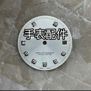 手表配件8200 2824 2836 2846机芯表盘 表盘单历28mm 日志表盘