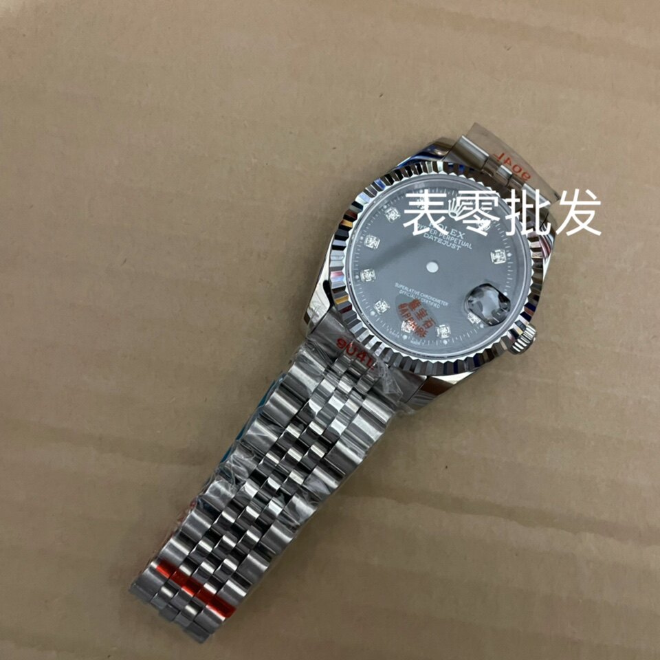 手表配件lao壳8200 2824 2834 2836机芯表壳蓝宝单历大牙圈款37mm