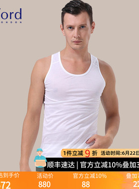 Byford/百富男士埃及棉针织背心舒适汗衫运动背心男 MW2235/2238