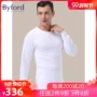 Byford / Bai Fu Men quilted Dệt kim Đồ lót nhiệt dài tay Áo khoác mùa thu nam MW952 - Áo ấm shop đồ lót 