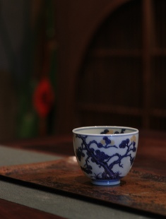 立明堂 金松兰心折底杯