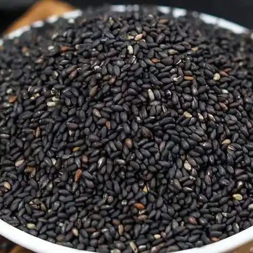 新货熟黑芝麻干净无沙免洗