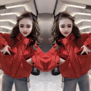 休闲工装风双大兜短款二棉外套2026早春新款时尚洋气纯色百搭夹克