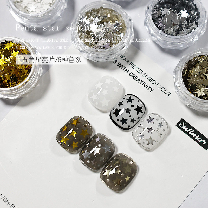 美甲饰品五角星亮片大小混合五角星星亮片闪粉小亮片仙女饰品混装,饰品/流行首饰/时尚饰品新,DIY配件,淘宝优惠券,粉丝福利购,淘宝优惠卷