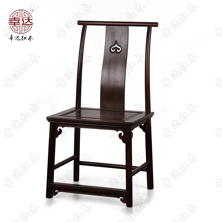 伍嘉恩经眼录卷云纹牙头灯挂椅缅甸老鸡翅木幸达红木苏作明式家具