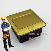 GJSmina All -copper щетка из нержавеющей стали Пяти -дыра с двумя водонепроницаемыми мощными оттенками в Ximeng