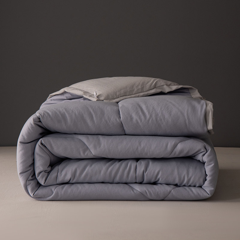 美眠康多喜爱春秋被子温暖保暖厚实双人单人纤维被芯四季用可水洗