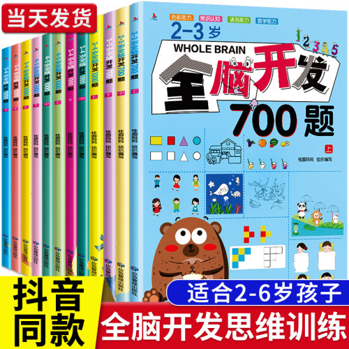 全脑开发思维训练幼儿早教启蒙