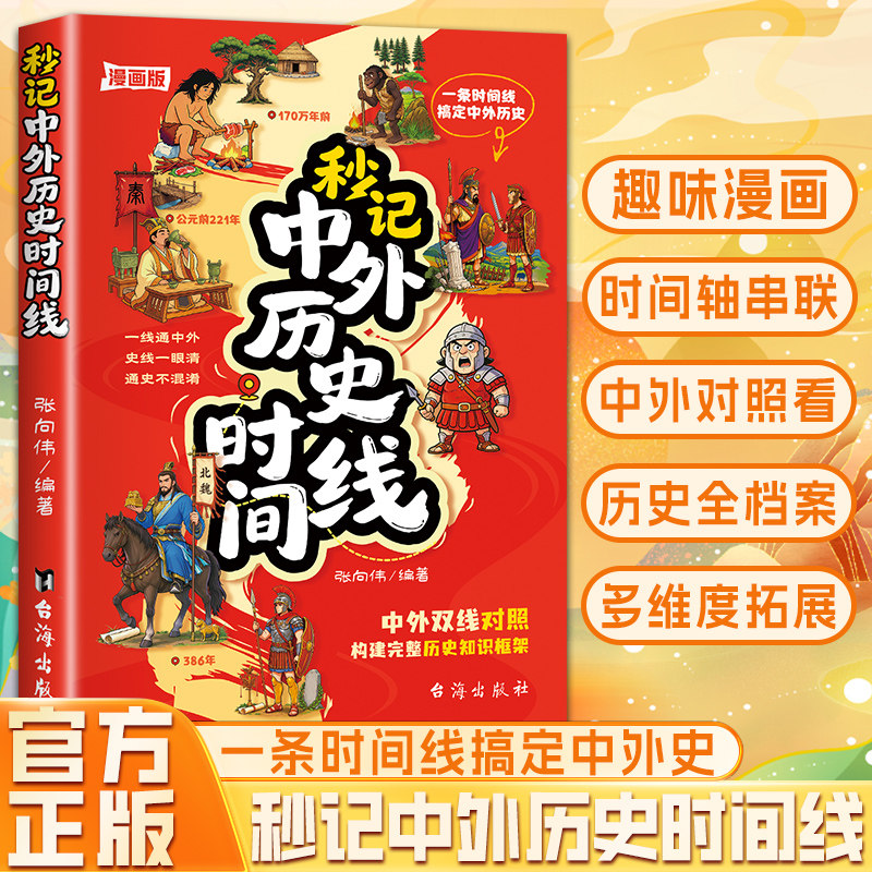 漫画秒记中外历史时间线初中通用